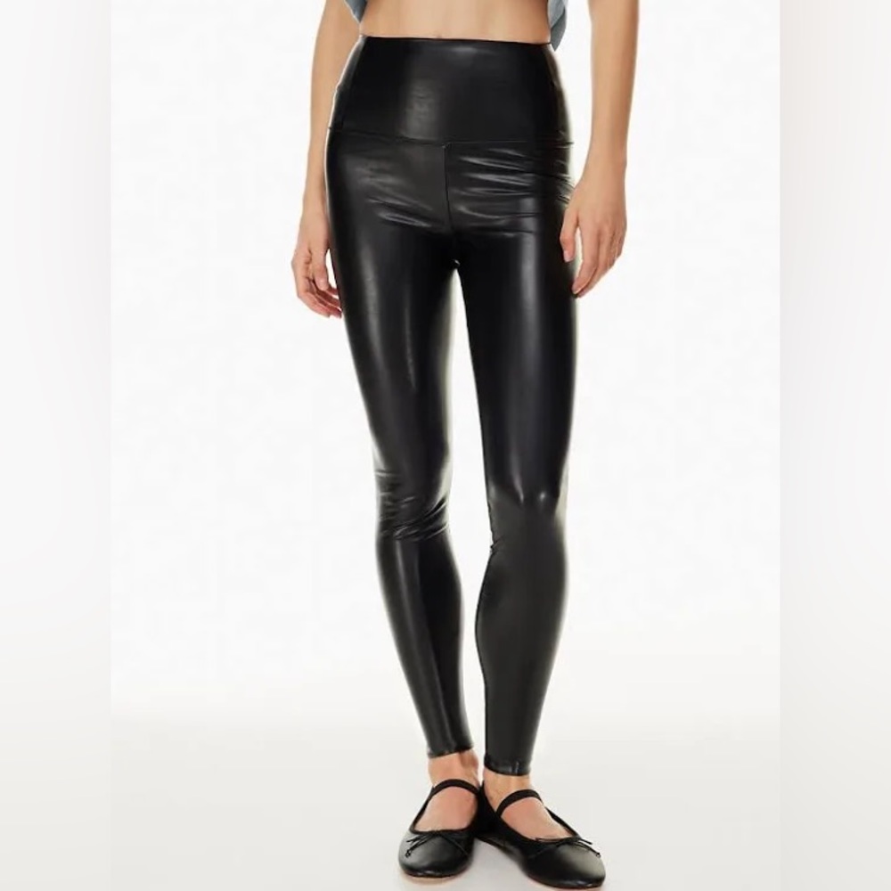 Wilfred Daria Pant | Aritzia Faux Leather Leggings sz L